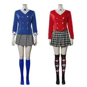 Cosplay Traje Heathers O Musical-Veronica Sawyer Uniforme Escolar Conjunto Saia Roupas Vestir Festa Trajes De Carnaval