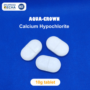 Tablettes de <span class=keywords><strong>choc</strong></span> granulaires au <span class=keywords><strong>chlore</strong></span> pour piscine, Hypochlorite de calcium pureté 65-70%, CAS 7778-54-3 MF Ca(ClO)2 - Product Image 4