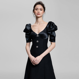 Order Online Hot Classy Evening Black Dresses Luxurious Dubai Abaya