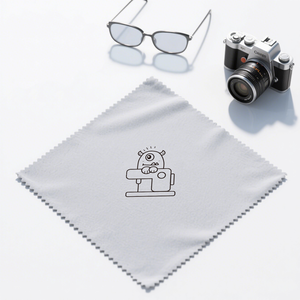 Paño de Limpieza de Microfibra con Logotipo Personalizado <span class=keywords><strong>para</strong></span> Gafas, Paño <span class=keywords><strong>para</strong></span> Lentes de Cámara y Productos <span class=keywords><strong>para</strong></span> el Cuidado de Gafas - Product Image 1