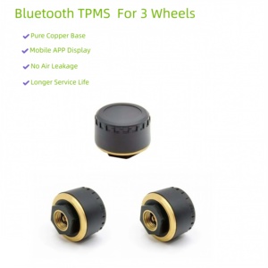 Système de surveillance des pressions des pneus BLE TPMS 5.0 pour camions, moniteur externe, prise en charge de l'application Android et iOS, téléchargement, antivol, étanche, pour véhicules utilitaires - Product Image 1