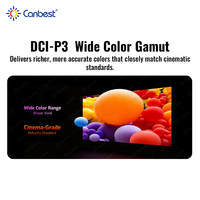 Écran LED Canbest DM P0.7 P0.9 4K pour cinéma maison, mur d'affichage LED à pas fin 120Hz, écran LED intérieur 800 nits COB, home cinéma 8K, affichage LED