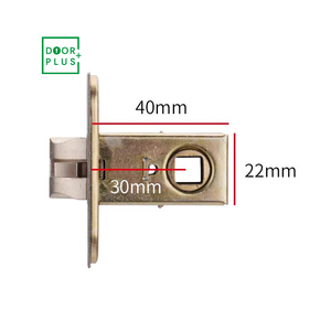 Doorplus Cerradura de cerrojo de acero inoxidable con acabado satinado de alta calidad con <span class=keywords><strong>2</strong></span> llaves Diseño moderno para puertas - Product Image 2