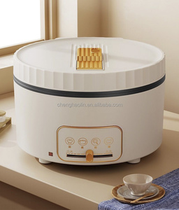 Poêle <span class=keywords><strong>électrique</strong></span> double face 2-en-1 pour <span class=keywords><strong>fondue</strong></span> et crêpes, idéale pour la maison - Product Image 5