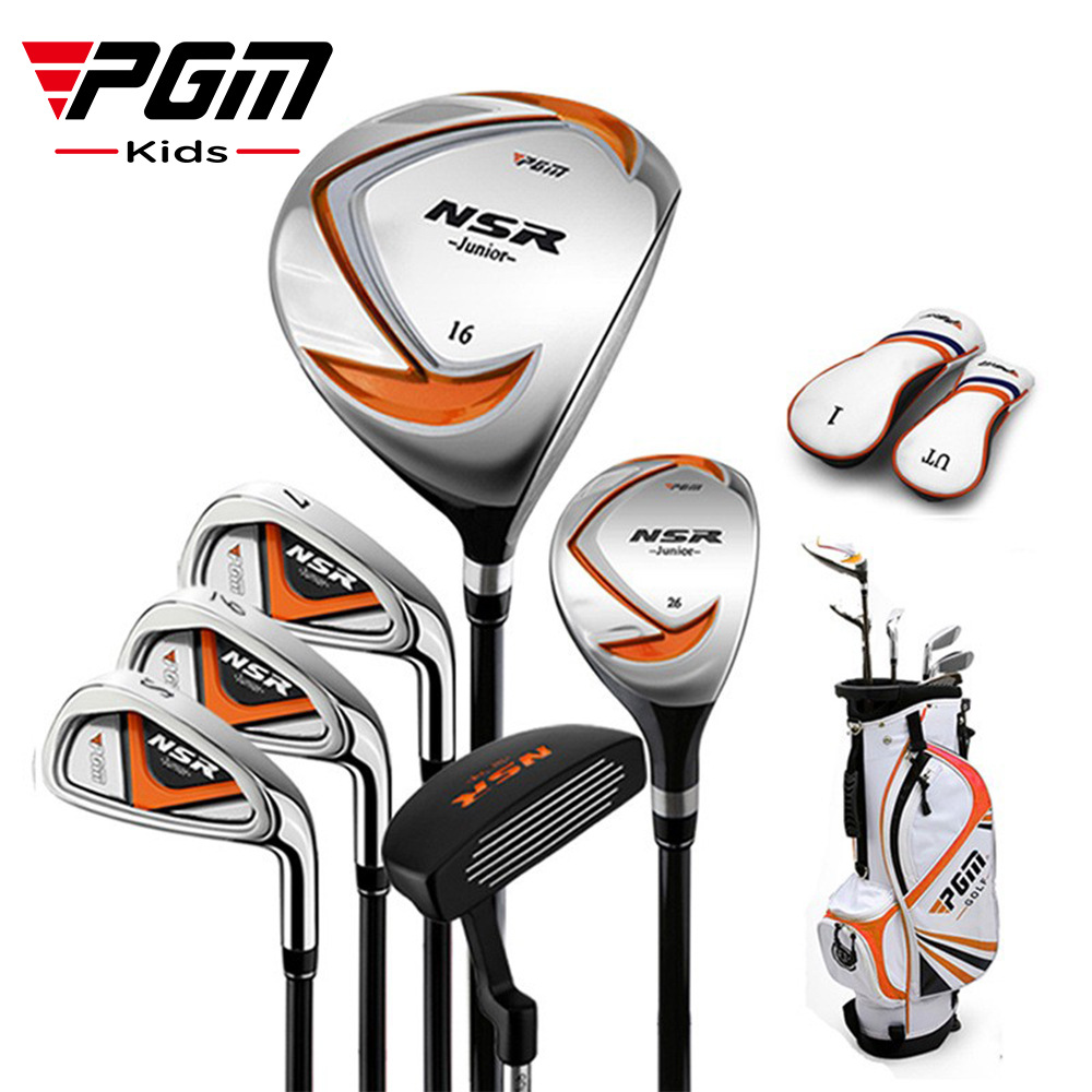 ▼▼NSR PGM ジュニアゴルフクラブ 左利用 6本セット PGM NSR 左利きジュニアゴルフクラブセット（6本組・グラファイト
