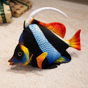 Nieuwe Beeldjes Van Zeedieren-Cartoon Knuffels-Gesimuleerde Tropische Vissen Knuffels Voor Aquariumgeschenken - Product Image 3