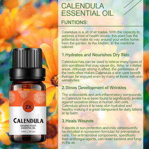 Bulk price <span class=keywords><strong>100%</strong></span> puro calêndula óleo essencial cuidados com a pele calêndula óleo para acalmar e acalmar a pele - Product Image 3