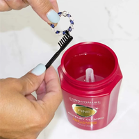 Panier de nettoyage pour bijoux en daim avec solution de lavage et détergent liquide pour l'argent sterling oxydé, pour la décontamination