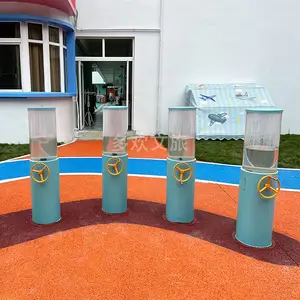 Interactive Hand-Cranked Tornado Amusement Device for Kids and Adults Fun Outdoor Equipment for Family Sports Holidays Travel