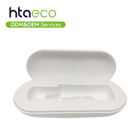Insert en papier de luxe moulé par pressage humide, 100 % biodégradable, pour flacons de soins de la peau
