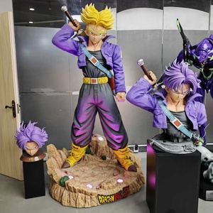 Statue d'anime sur mesure grandeur nature <span class=keywords><strong>Dragon</strong></span> <span class=keywords><strong>Ball</strong></span> Z Super Saiyan Vegeta Goku, sculpture en résine, vente en gros pour les boutiques, les centres commerciaux et la décoration intérieure - Product Image 6