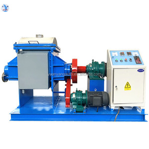 Máquina amasadora mezcladora para caucho de silicona, goma de mascar, plastilina, doble cuchilla de extrusión de tornillo de 100L - Product Image 4