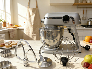 1800W Stainless Steel 7L Tilt-Head Stand Mixer 10+ Speeds Pure Copper Motor Automatic Dough Cake Mixing Bowl - Product Image 3