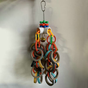 Hot Bán <span class=keywords><strong>Parrot</strong></span> Đầy Màu Sắc Chew Đồ Chơi Đu Treo Chim Chew Đồ Chơi Cắn Kháng Vật Liệu Tự Nhiên Pet Chew Đồ Chơi - Product Image 4