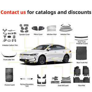 Accessoires <span class=keywords><strong>pour</strong></span> voitures électriques Byd Qin Plus : Protection intérieure et extérieure, décoration, garnitures modifiées, pièces de rechange - Product Image 2
