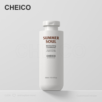 Envase de Plástico HDPE Impreso con Serigrafía para Cuidado de la Piel, Tónico Facial, Forma Cilíndrica, Tapa de Rosca, Botella de Leche, OEM CHEICO PEA