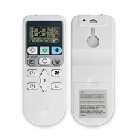 ES-AC122 AC télécommande intelligente 433kHz télécommande infrarouge pour GREE YVOFB5 climatiseur télécommande numérique LED Display15keys
