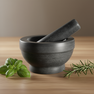 Ensemble mortier et pilon KESPER, 2 pièces, bol en pierre pour usage culinaire - Product Image 3