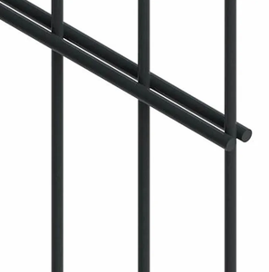 2D đôi dây thép mạ kẽm hàn lưới bảng điều khiển đôi thanh Mat lưới hàng rào song phương đôi dây hàng rào - Product Image 2