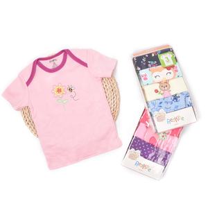 Lote de 5 Camisetas de Manga Corta para Bebé, Ropa de Bebé al por Mayor - Product Image 4