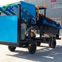 ZK 10-20t/h emas pemulihan tambang emas mesin Trommel harga