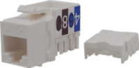 Cat6 UTP Keystone Jack RJ45 Modülü 180 110 Tip Panel Montajlı 22-26AWG Katı Altın Kaplama 5 Yıl Dayanıklı T568A/B Ropassor