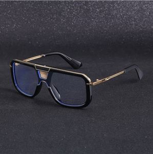 Lunettes de soleil de luxe 2025 pour hommes, monture large, noires, dégradées, tendance, pour femmes, style vintage, surdimensionnées, carrées - Product Image 6