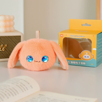 Jouet intelligent IA de 2e génération, lapin elfe interactif vocal, poupée compagnon émotionnelle pour les enfants de 7 à 14 ans, cadeau d'anniversaire idéal