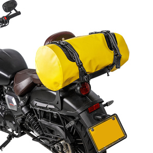 500D PVC wasserdichter 25L hintere Reisegepäck-Sitz tasche Reißfester Motorrad-Reit rucksack für Pendler und Reisen - Product Image 4