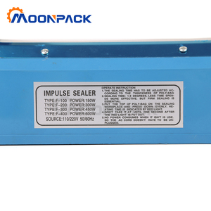 Machine à sceller Moonpack PFS-200, scelleuse à chaleur pour sacs, scelleuse manuelle <span class=keywords><strong>portable</strong></span> pour sacs en papier, film thermique hermétique, machine à sceller en plastique pour emballage - Product Image 6