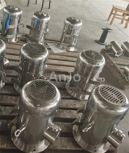 IP69K 0.75KW 1.5KW 2.2KW Acero inoxidable NMRV 040 050 063 075 090 Ángulo recto Pequeño gusano Reductor de velocidad inoxidable - Product Image 6