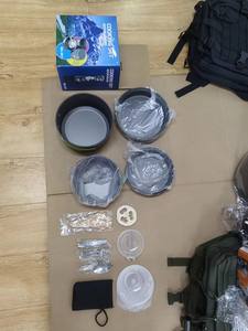 Bolsa de emergencia para 2 personas, 72 horas, táctica Oxford, impermeable, mochila de 15L, equipo de emergencia de supervivencia, utensilios de cocina, primeros auxilios - Product Image 3