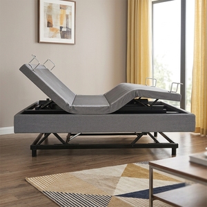 <span class=keywords><strong>Cama</strong></span> de hospital médica de enfermería Hi-lo para el cuidado del hogar, camas eléctricas ajustables, muebles de dormitorio de Metal, caja de cartón de hierro, <span class=keywords><strong>cama</strong></span> suave moderna - Product Image 2