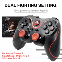 Manette de jeu sans fil ergonomique X3 à moulage privé pour téléphones Android, modèle V8 - Stimule le jeu de tir Battlefield et le jeu de rôle Chicken Eating King
