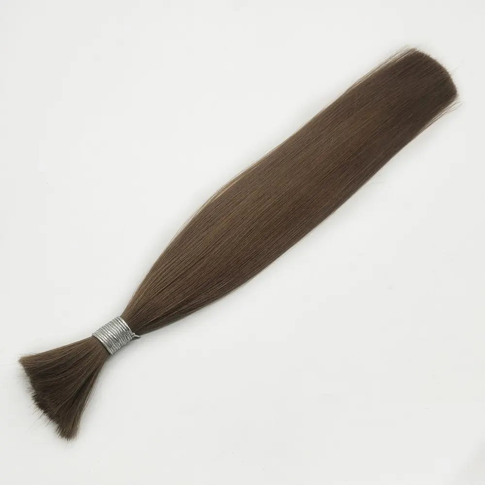 Vendedor de cabelo único donor trançado molhado e ondulado cabelo humano