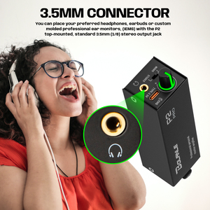 Bolanle P2 Pro Siêu Nhỏ Gọn <span class=keywords><strong>C</strong></span>á Nhân Trong Tai Màn Hình Tai Nghe Khuếch Đại <span class=keywords><strong>C</strong></span>ó Thể Sạ<span class=keywords><strong>c</strong></span> Lại TYPE-<span class=keywords><strong>C</strong></span> Tương Thích Với Thường Xuyên Pin - Product Image 3