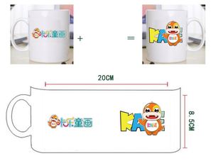 Design New Design 12 oz Ceramic Coating Inside Custom logo Engraved Bisque Unpainted Ceramic <b>Mugs</b> for Drink - Product Image 2