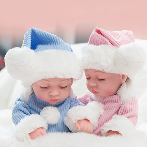 <b>Vinyl</b> Doll Play Home Toy 12 inch Reborn Doll Simulation Sleep Doll Fashion Dress up Doll Wholesale - Product Image 1