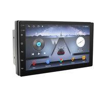 Layar Stereo MP5 Portabel 7 inci 2 Din 1+16GB, Radio Mobil Android, Pemasangan di Dasbor, Tanpa Carplay