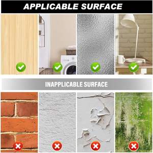 Bandes magnétiques en métal avec support adhésif Bande <span class=keywords><strong>magnétique</strong></span> noire Memo avec 12 aimants colorés pour mur <span class=keywords><strong>cuisine</strong></span> bureau - Product Image 6