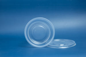 Récipient de nourriture transparent réutilisable durable de boîte en plastique ronde de haute qualité pour l'usage de restaurant de cuisine - Product Image 4