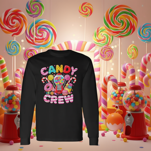 Camiseta de manga larga Candy Crew Matching Group Colorful Sweets Party - Product Image 3