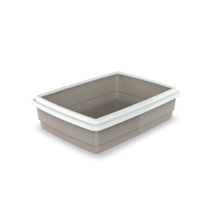 Bandeja Sanitaria para Gatos de Plástico Fácil de Limpiar, Fabricada en Italia, con Herramientas - Product Image 1