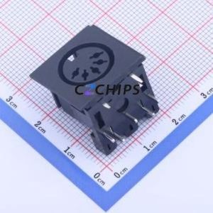 DIN-504-M10 Circular DIN Connector Through hole Component (THT) Connector - Product Image 1