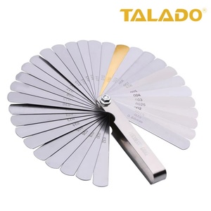 Meistverkaufter TALADO 32-teiliger Metrischer Fühlerlehrensatz aus Edelstahl zur Dickenmessung ODM Industriequalität - Product Image 6
