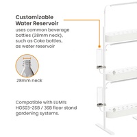 Pince AWS01-2H sur jardinière intelligente Kit d'arrosage automatique pour jardin d'herbes d'intérieur Pot de plantes intelligent Système de culture d'intérieur Décor à la maison