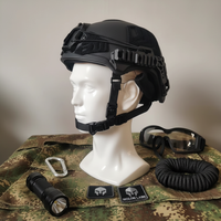 Casque de protection UT KEVLAR Aramid PE Wendy 3.0 économique en fibre haute ténacité avec système de suspension latérale Wendy 3.0