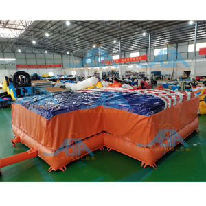 Usine trampoline parc freestyle airbag gonflable cascade gymnastique palier airbag/mousse fosse airbag pour vtt - Product Image 3