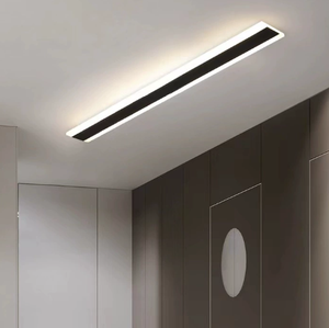 IP65 AC 85-265V モダン屋外用リニアストリップウォールランプ 3500K ウォームホワイト ガーデンウォールライト ロングハロゲンウォールライト - Product Image 4