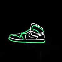 Nike — néon Led Design, lettres, Logo personnalisé, signal lumineux, pour baskets, livraison directe